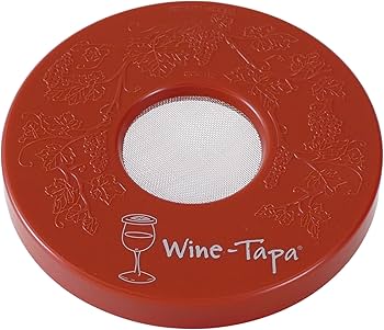Luxury Stainless Steel Wine Glass Covers - Set Of 4 Bug-Free