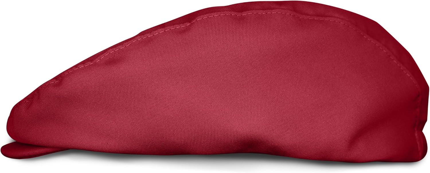 Flat Newsboy Ivy Hat, Traditional Golf Cap, Ben Hogan 'Par 3' - Gatsby Flat Hat, Vintage Mens Microfiber