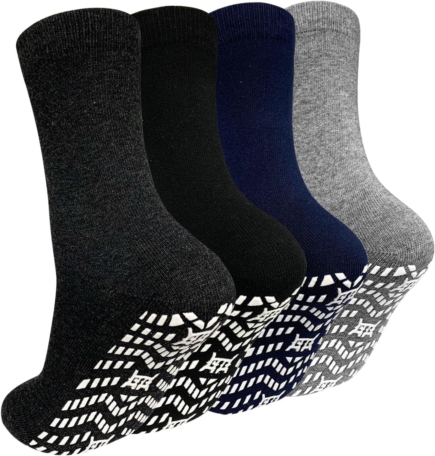 ZAKASA Stoppersocken Herren Antirutsch Socken: ABS Rutschfeste Socken Männer Anti Rutsch Socken mit Noppen Baumwolle Sportsocken