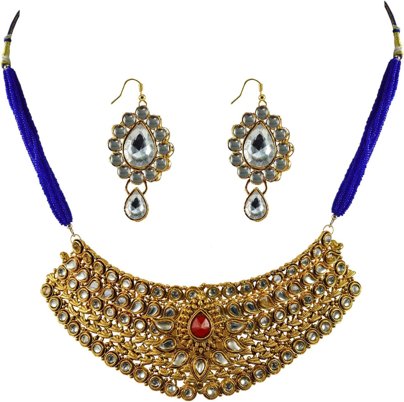 Golden Stud-Gold Platted Brass Rajasthani Aad