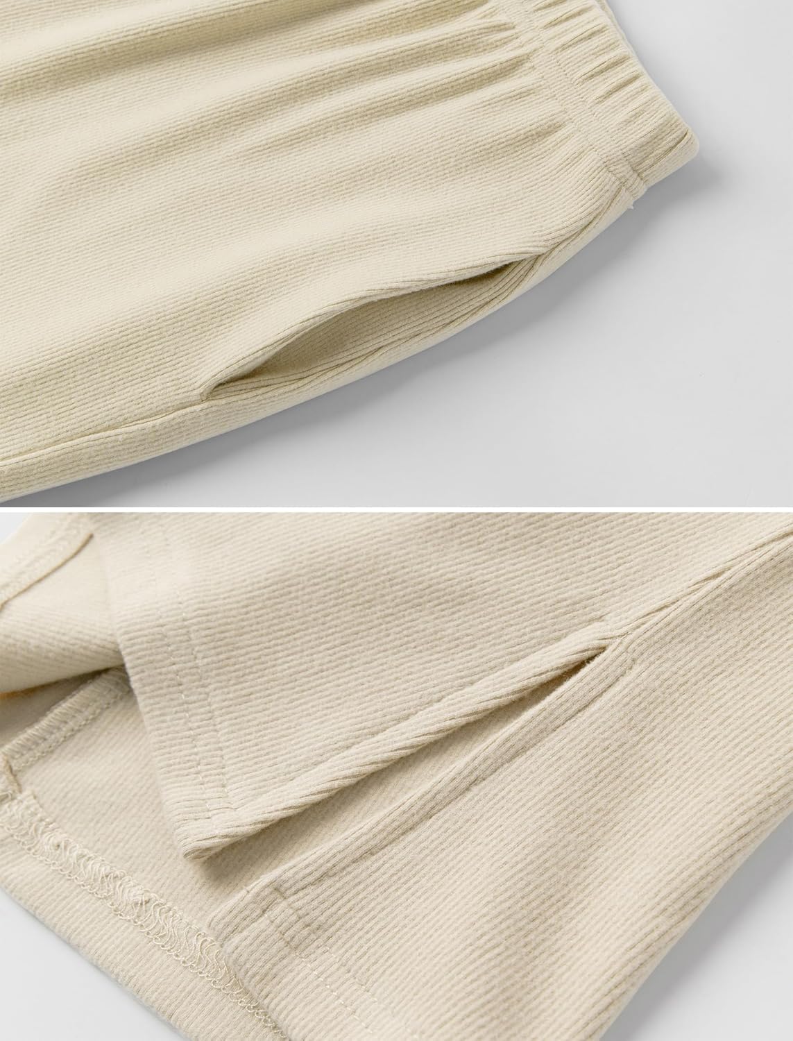 Girls Clothing Set Bow Embroidery Hoodie Pullover Sweatshirt & Split Flare Pants Outfits 2Pcs with Pockets 5-14Y - Image 7