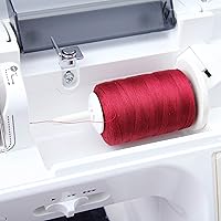 Vista 5 de Threadart - Hilo de algodón 100 % para acolchar, coser y sergar Carretes de 1000 m, calibre 50/3 Color albaricoque 107