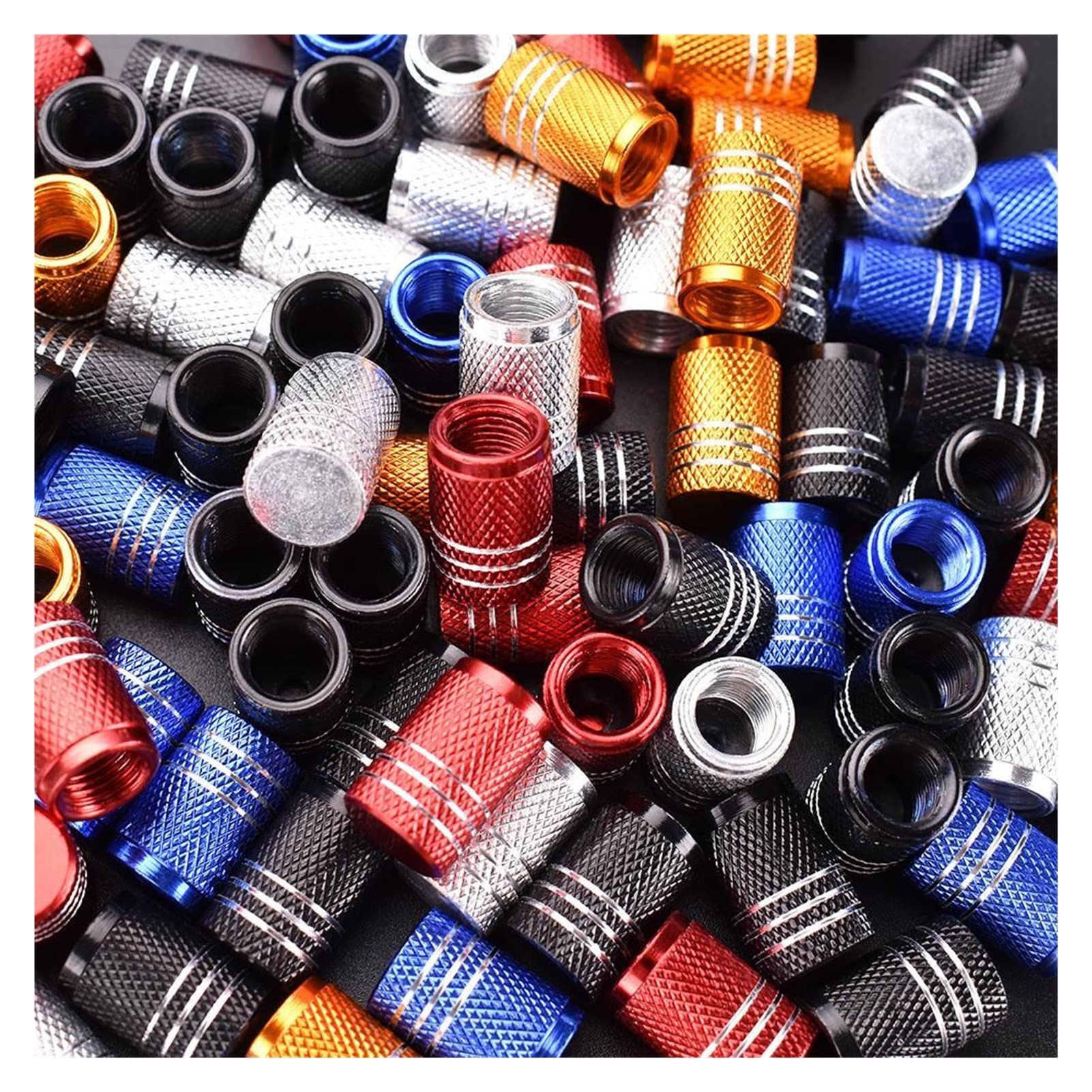 LAYOP Bouchon Valve Bouchons De Tige De Valve De Pneu De Roue De