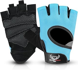 Beast Rage Guantes de Fitness parlevantamiento de Pesas para Hombres y Mujeres, Transpirables,Antideslizantes,Acolchados de Silicona,Guantes de Gimnasio Entrenamiento Ciclismo
