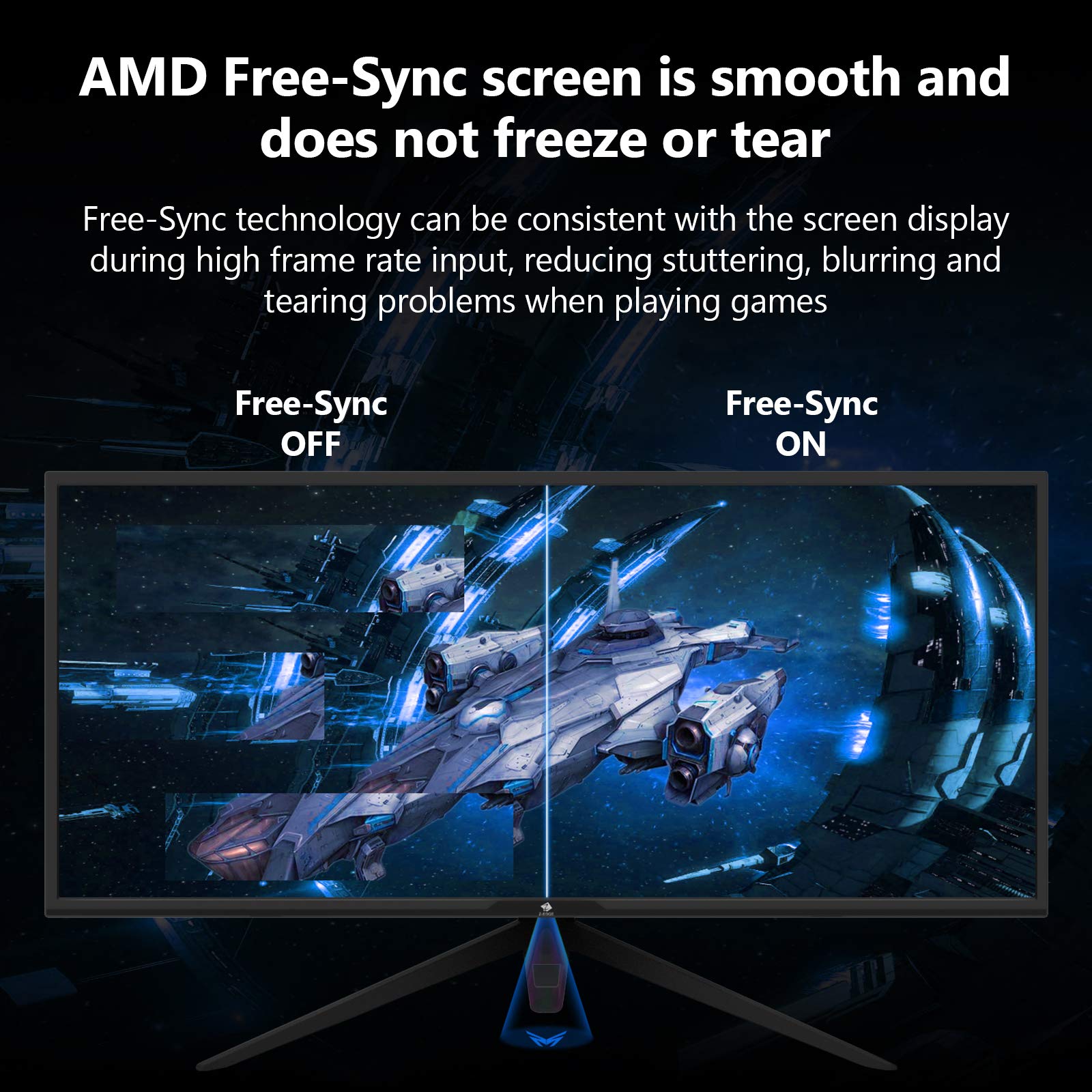 Amazon.co.jp: ゲーミングモニター 165Hz 34インチ ディスプレイ LED