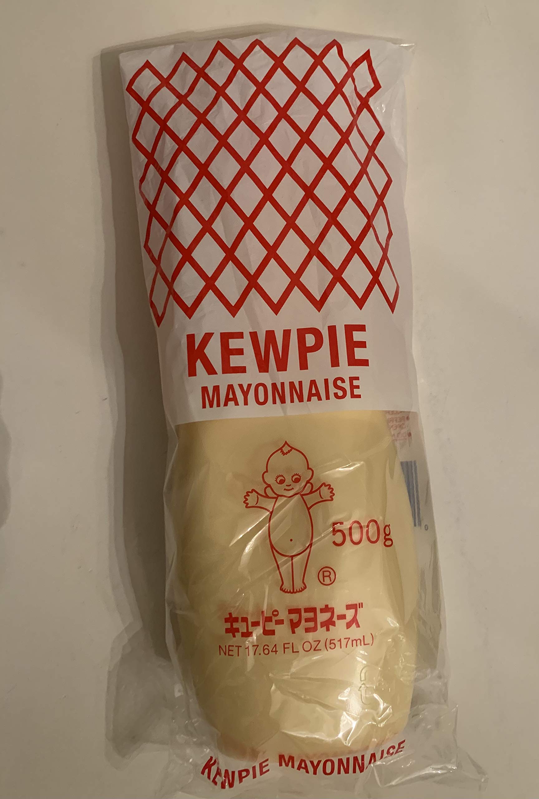 Kewpie Mayonaise, 17.64-Ounce Tubes (Pack of 4)