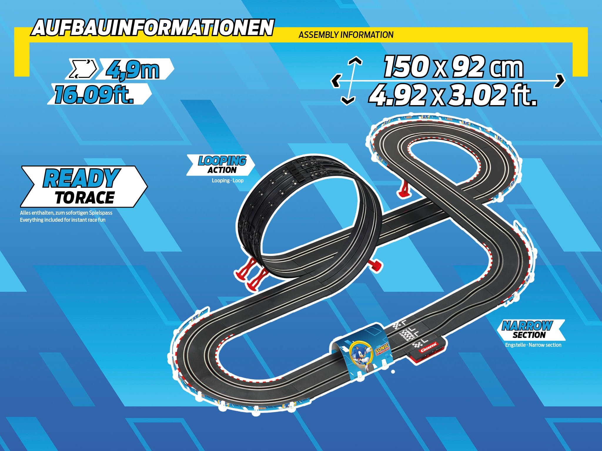 Carrera - 20062566 - Sonic 4.9m