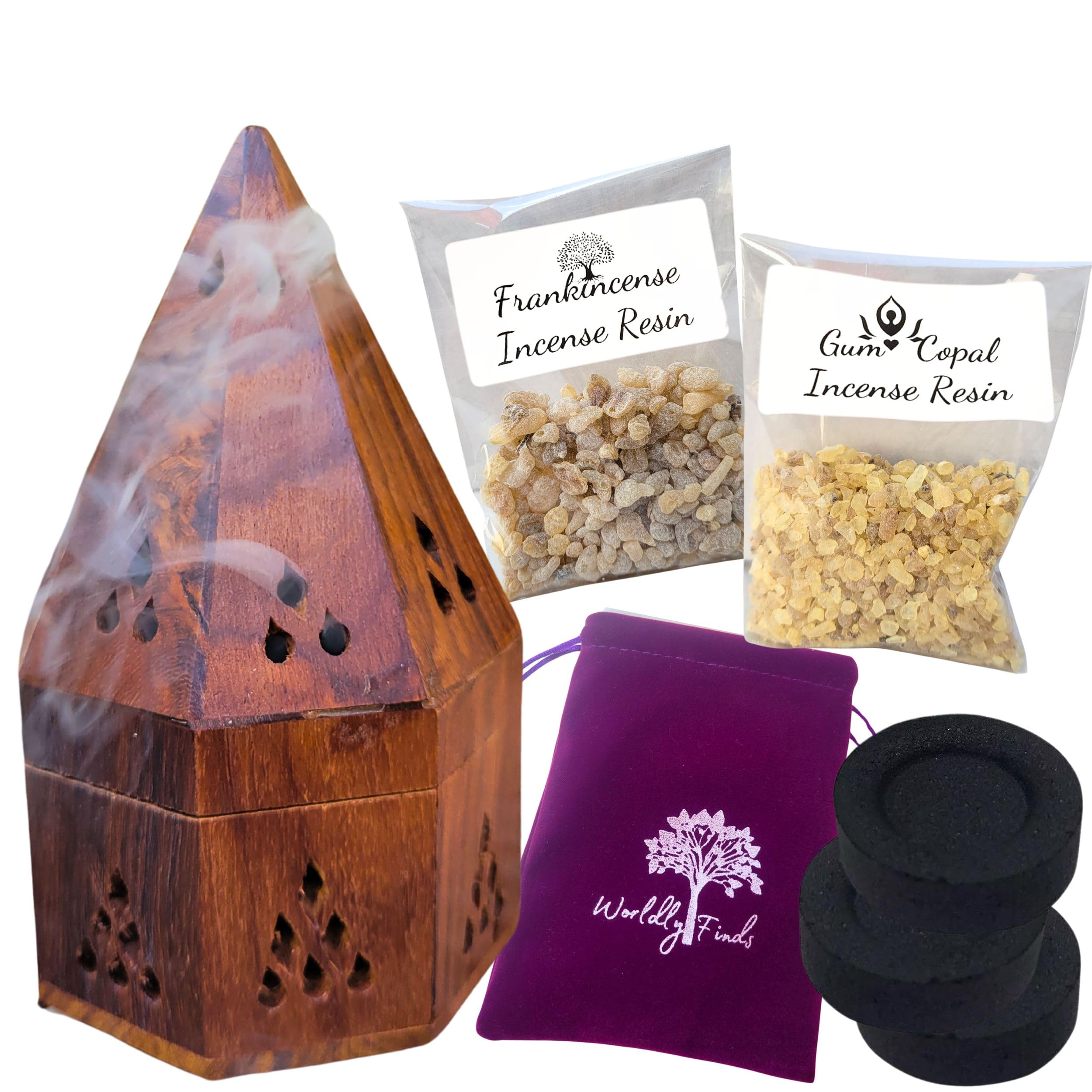 ヤングリビング Resin burnerとFrankincense resin Resin Burner | Young Living Essential Oils