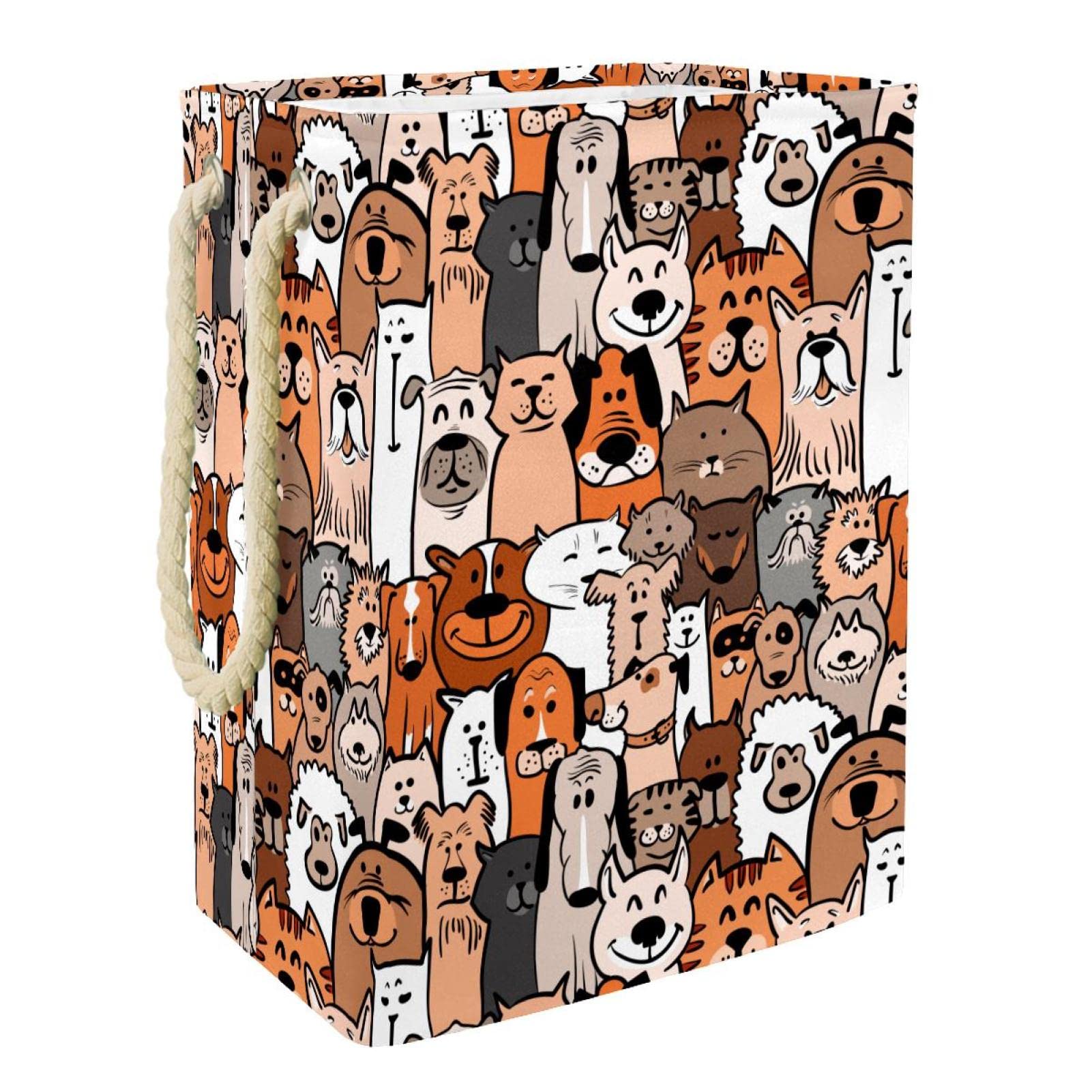 Panier à linge personnalisé grand rangement vêtements pour dortoir et salle de bain