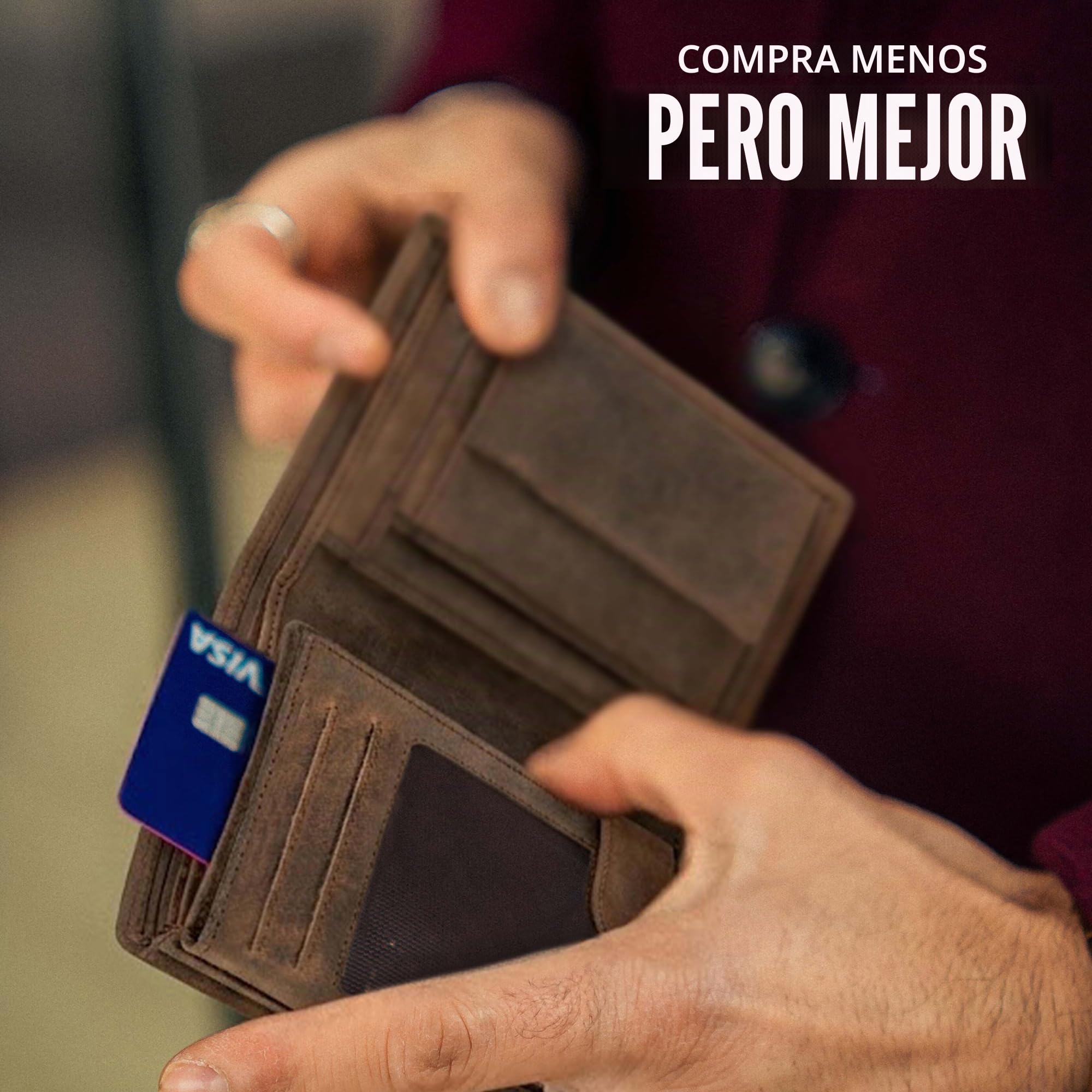 Berliner Bags Oliver Cartera de Piel Noble para Hombre, 15 Tarjetas, RFID