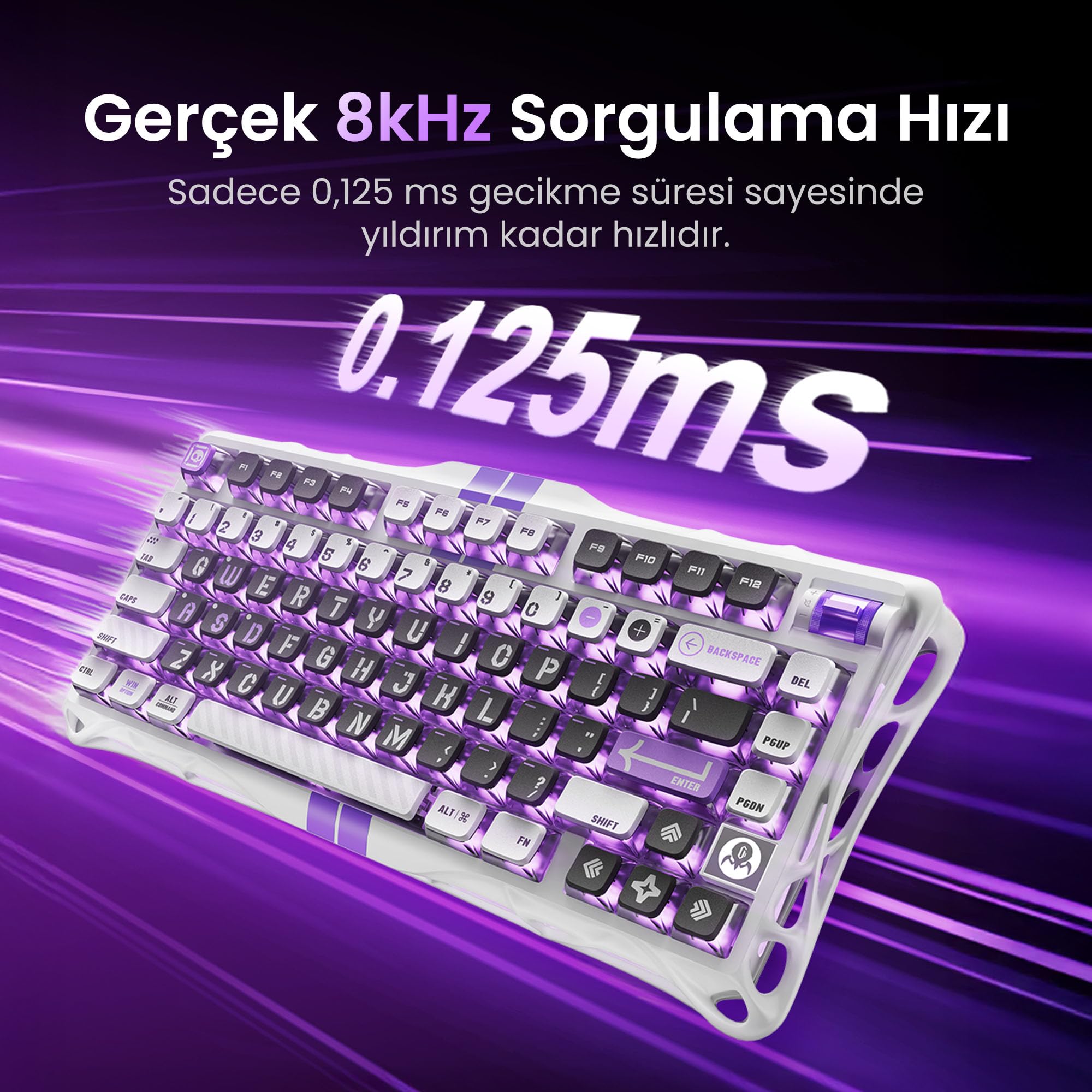 GravaStar Mercury V75 HE Keyboard – 75% Hall‑Effect Magnetic