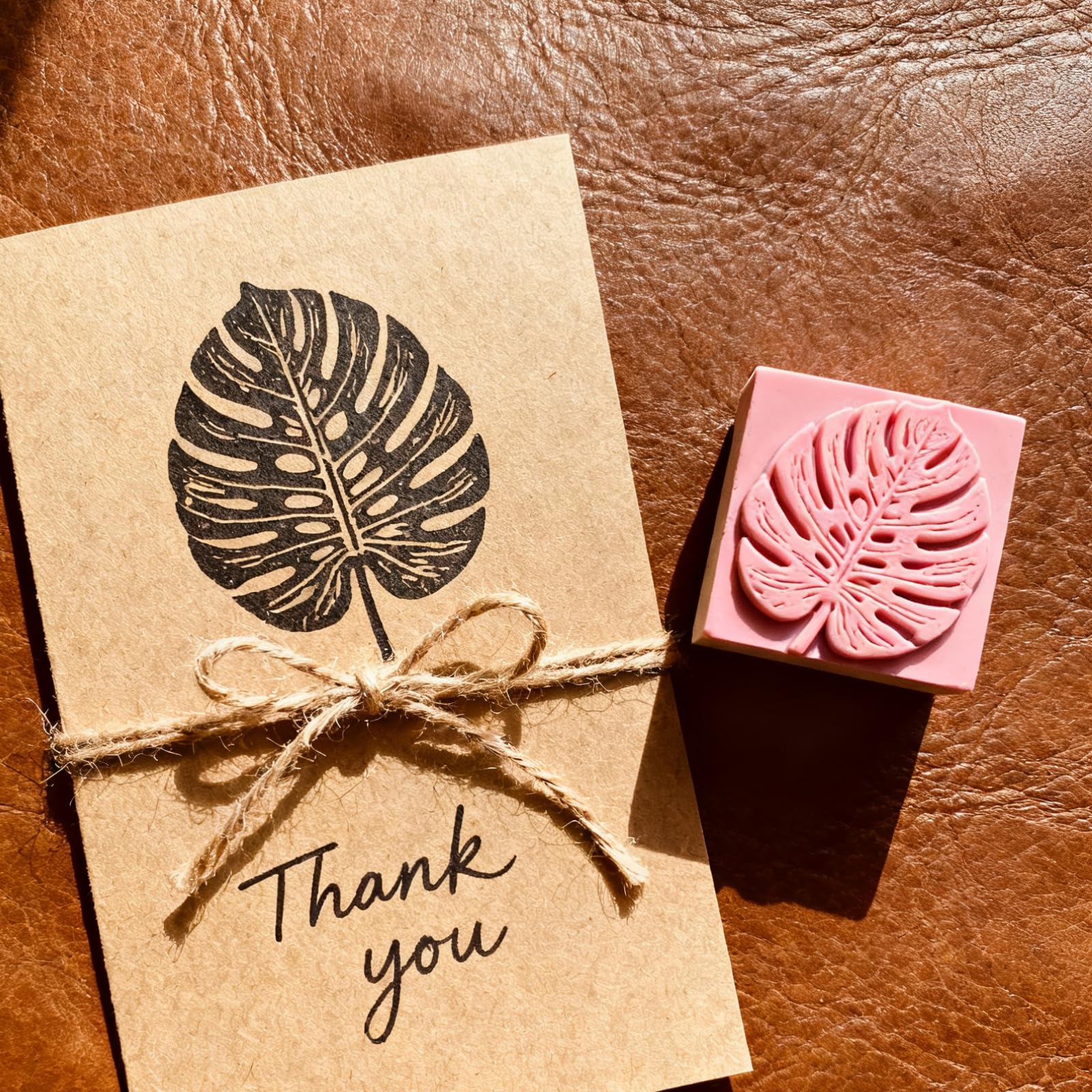 30 blocchi quadrati in gomma da 5,1 cm, kit per la creazione di timbri in linoleum rosa, per stampe, artigianato fai da te