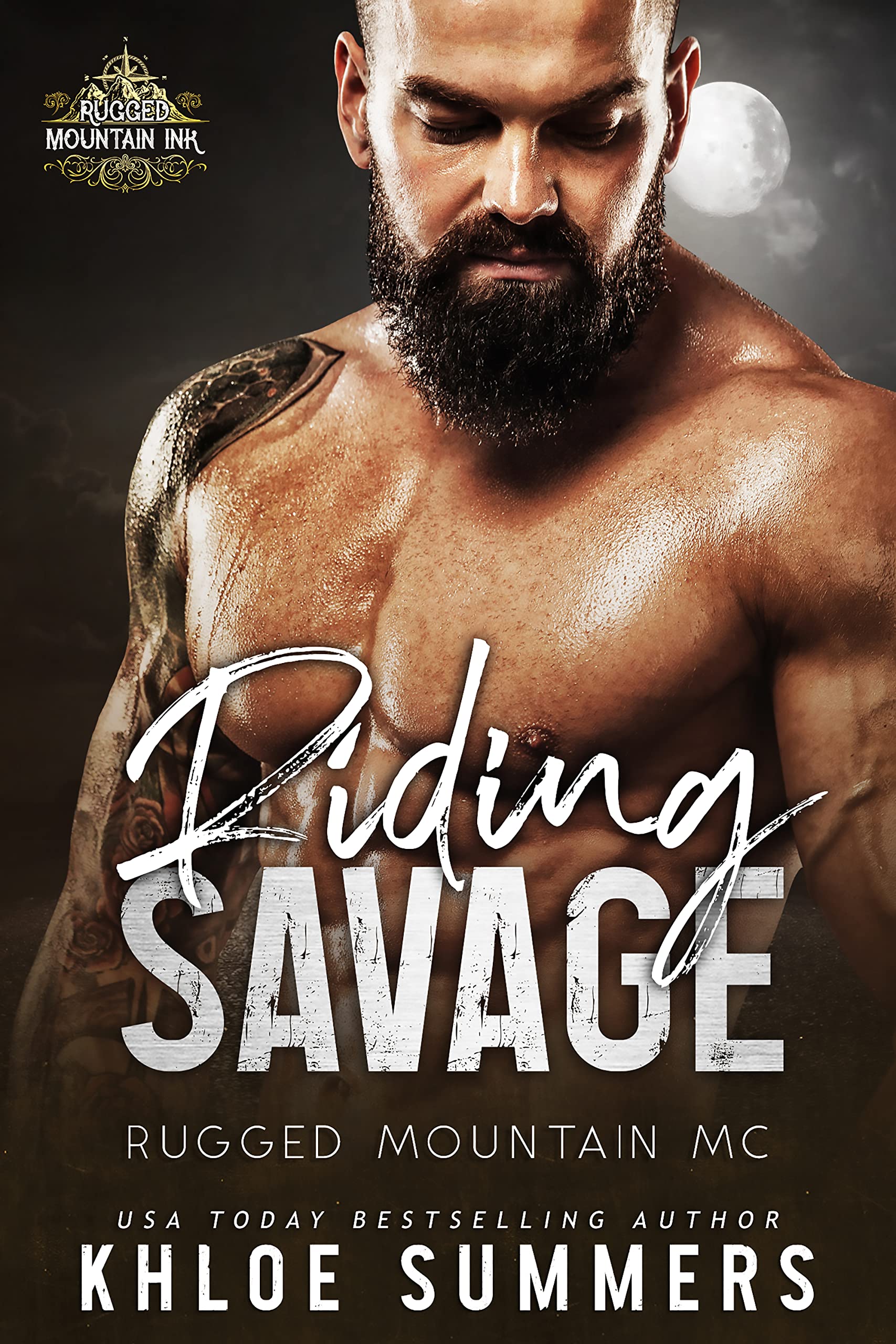 Riding Savage (An Age Gap, Curvy Girl, Forbidden Romance): Rugged Mountain MC