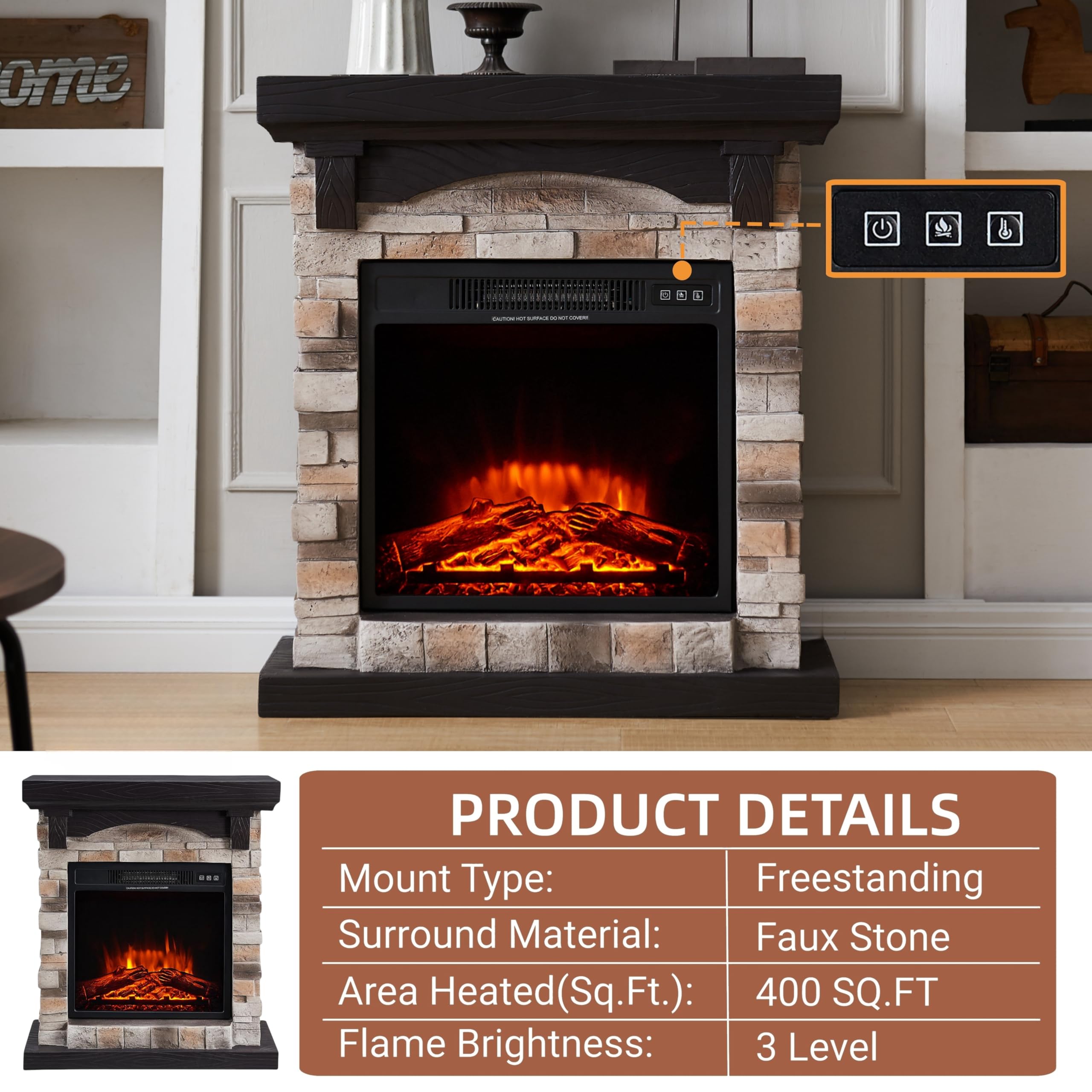 Chimenea De Piedra Artificial Replying To @Ruth Paredes8943 El Link De