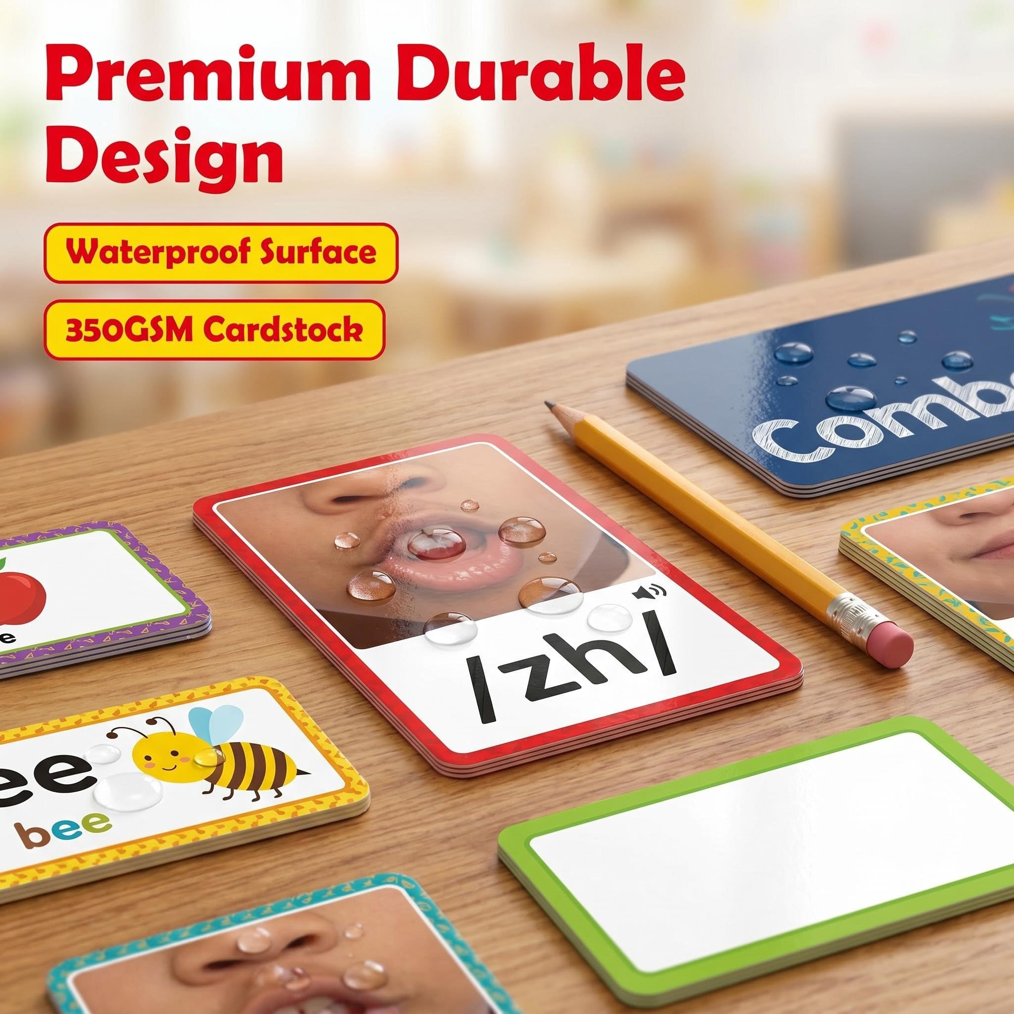 Sound Wall Classroom Phonics Kit, nauka czytania dźwiękowych spółgłosek ściennych i wystrój sali lekcyjnej Vowel Valley, świadomość fonemiczna, materiały do terapii mowy ESL (220 kart)