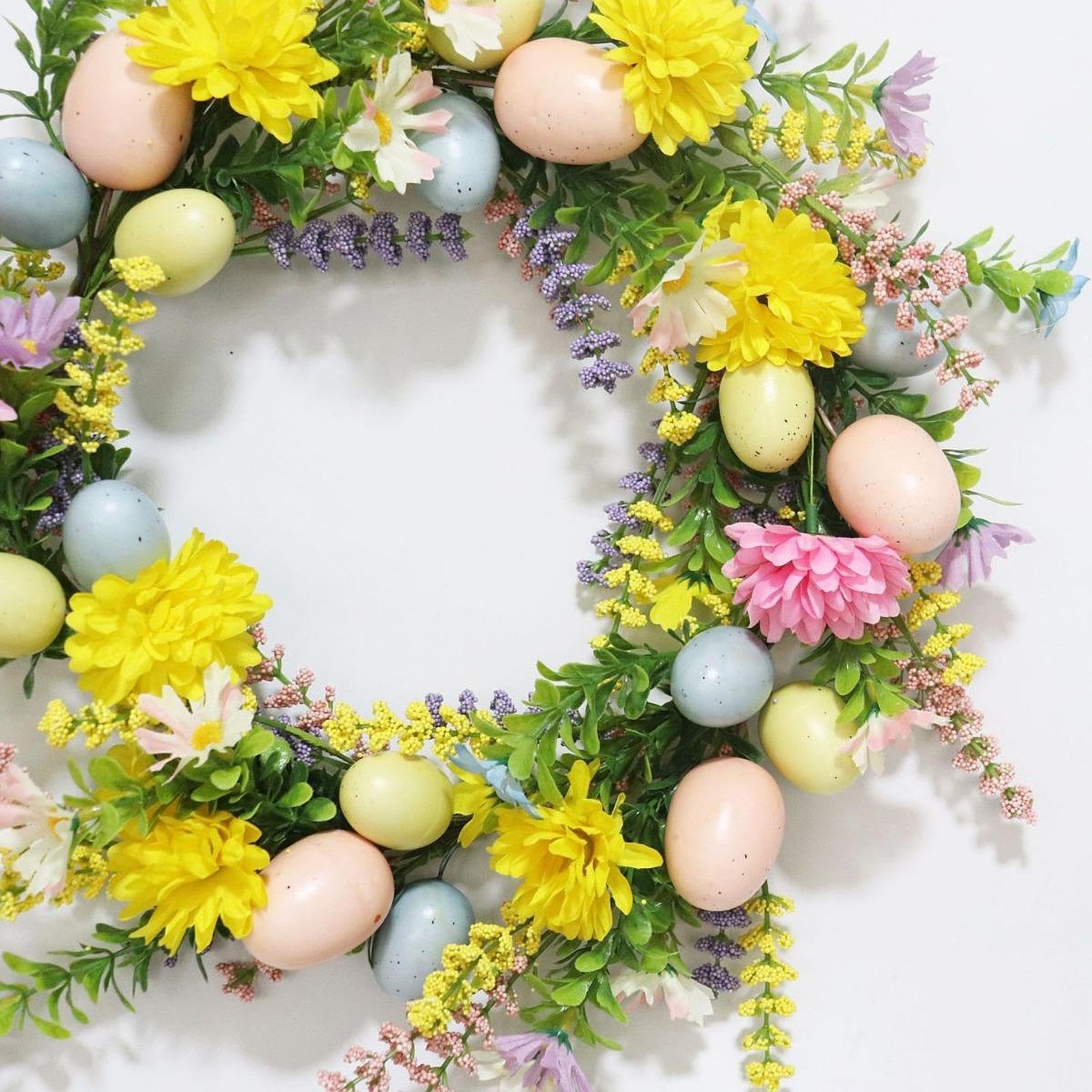 MERIGLARE Osterkranz – Kreative Osterdekoration für Die Tür, Partyzubehör, Feiertage