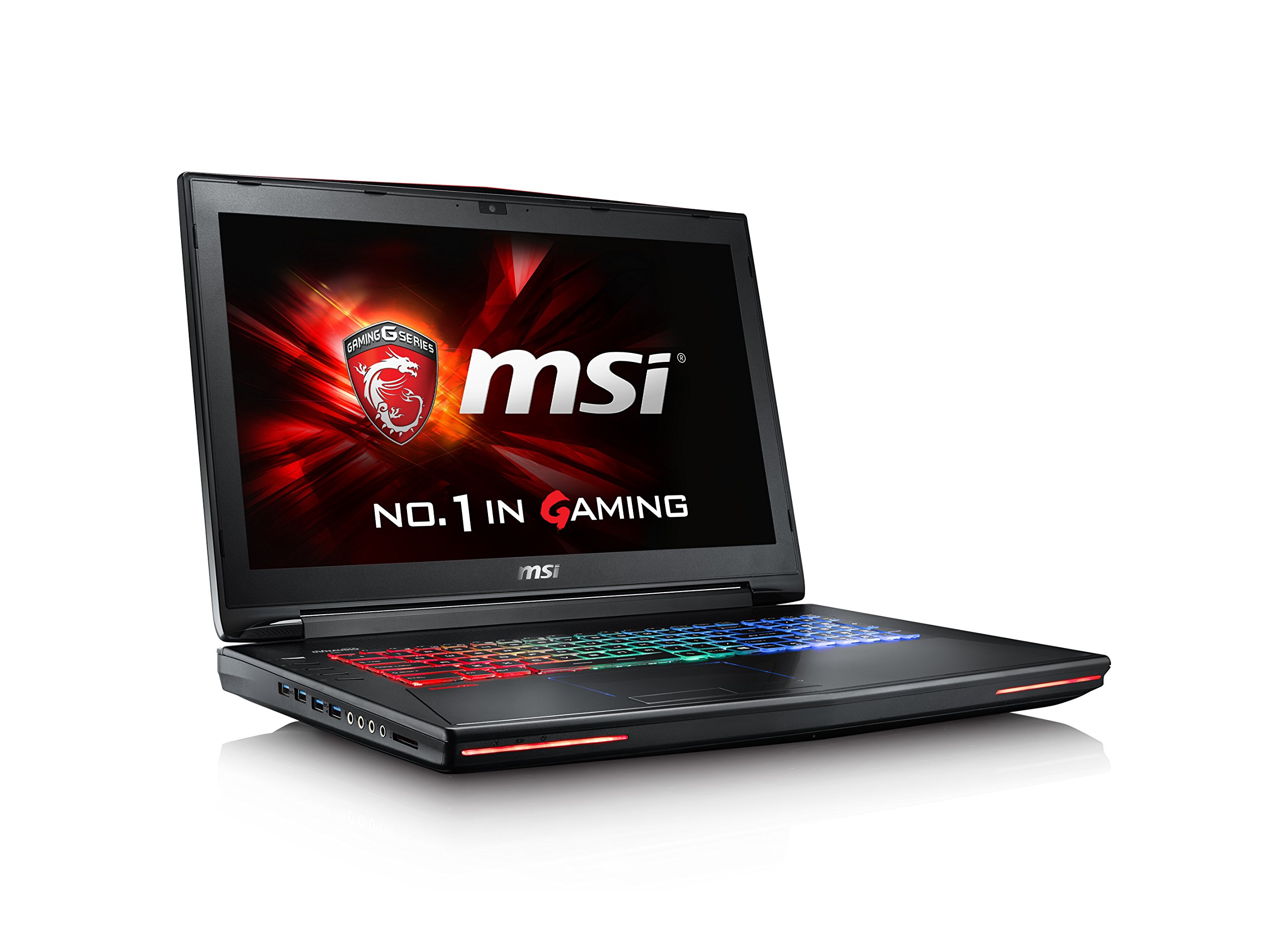 MSI GT72VR Dominator Pro-257 17.3" 120Hz 5ms Display Hard Core Gaming Laptop GTX 1070 i7-6700HQ 16GB 128GB M.2 SATA + 1TB Windows 10 VR Ready