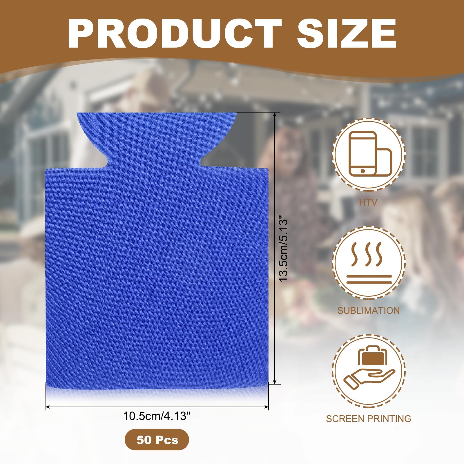PATIKIL Blank Beer Can Cooler Sleeves - Image 2