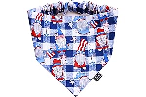 Patriotic American Flag Scrunchies for Dogs - Celebrate Independence Day in Style