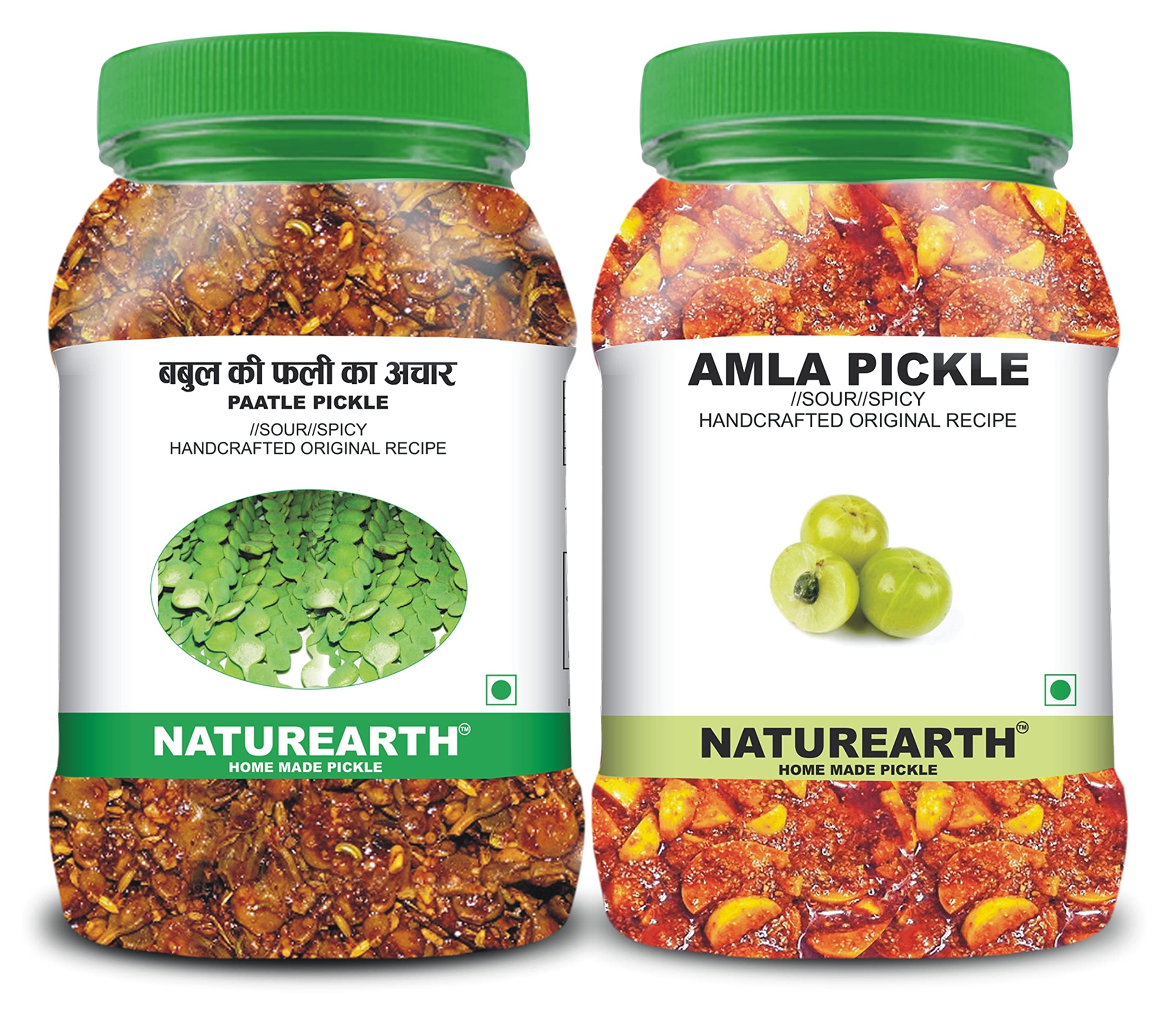 100% Natural Patle Pickle(Babul Ka Achar & Amla Pickle (400g) Primium Quality Achar-picture-14
