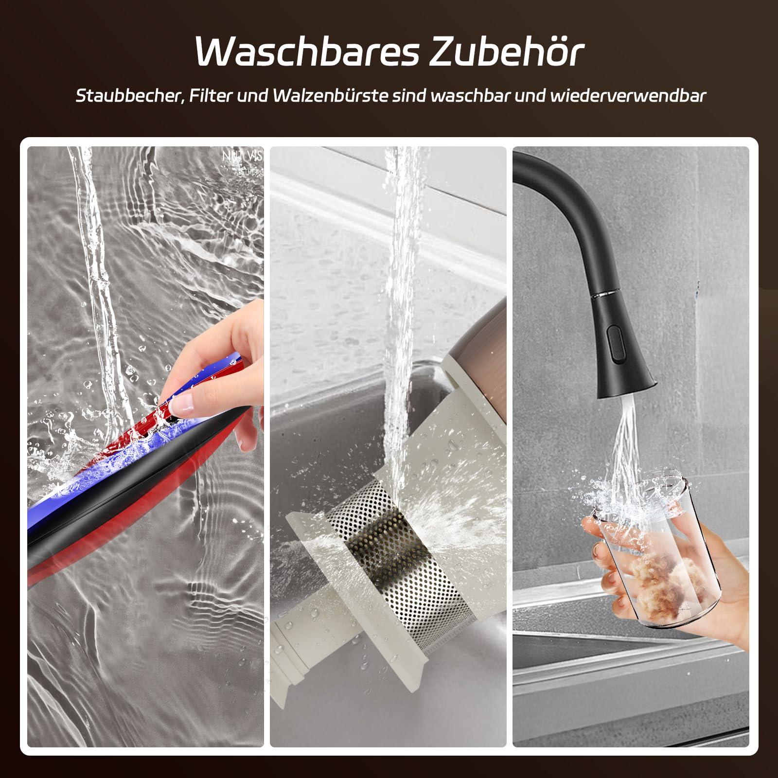 Jimmy BX6 Lite Milbensauger 15kPa Matratzensauger mit Staubsensor Heißluftfunktion UV-C Licht