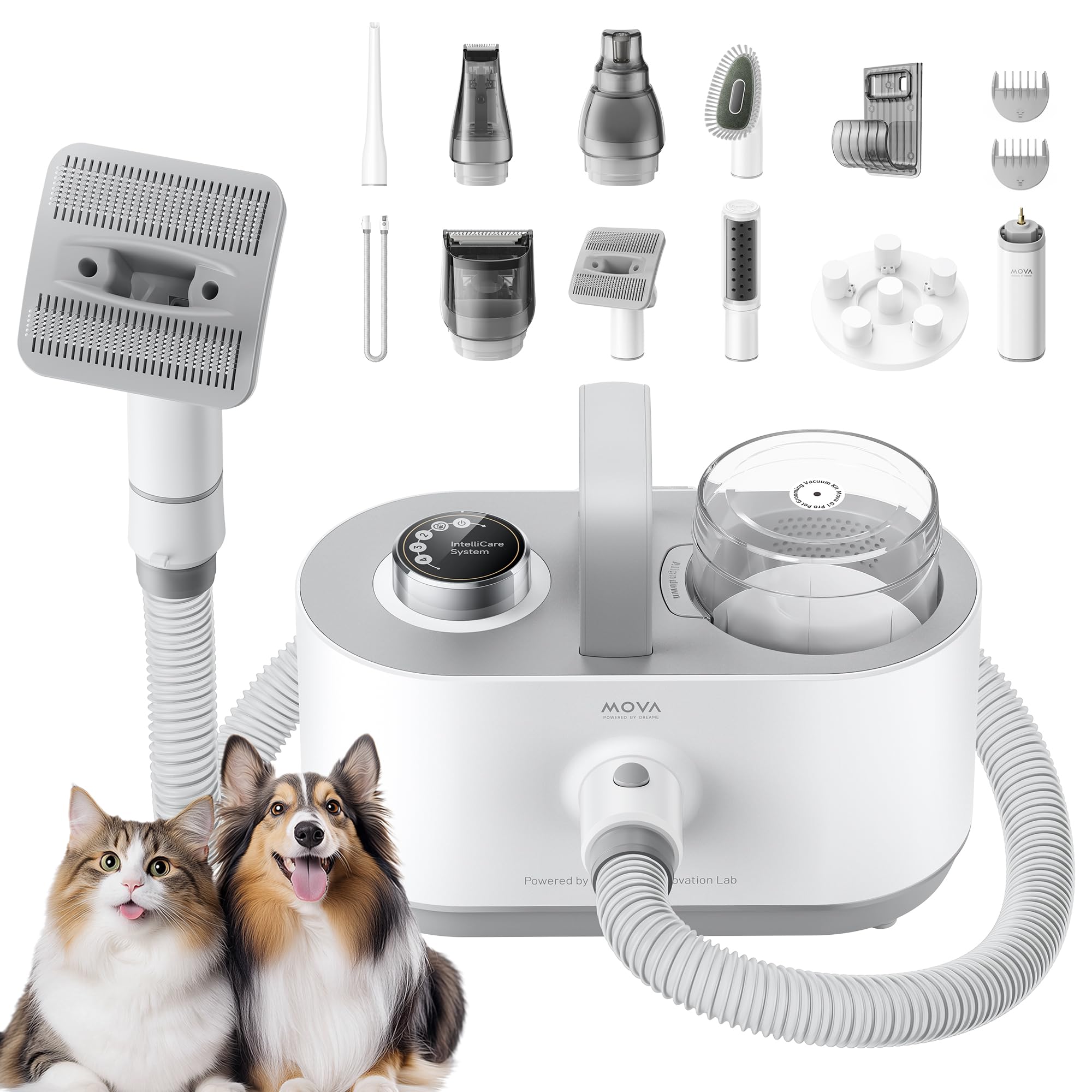 Amazon.co.jp: 【2025新登場】MOVA G1 Pro ペット用バリカン 犬 7-in-1