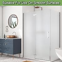 Vista 7 de Shackcom 2 rollos de papel de contacto transparente de 15.7 pulgadas x 9.84 pies, protector de pared autoadhesivo para cocina, se utiliza como forro