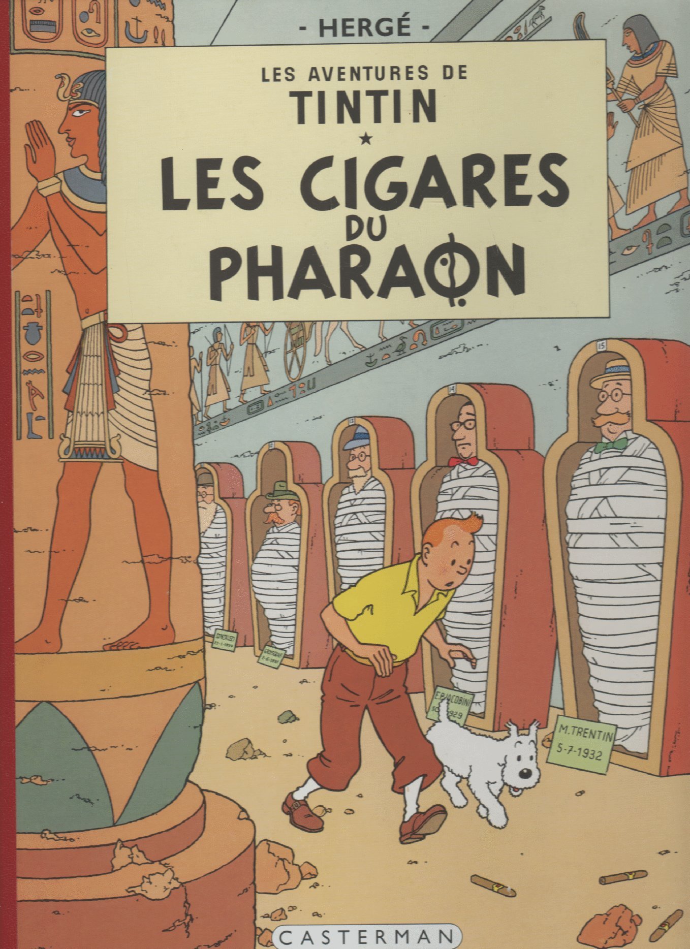 Les Aventures de Tintin : Les Cigares du pharaon (fac similé)