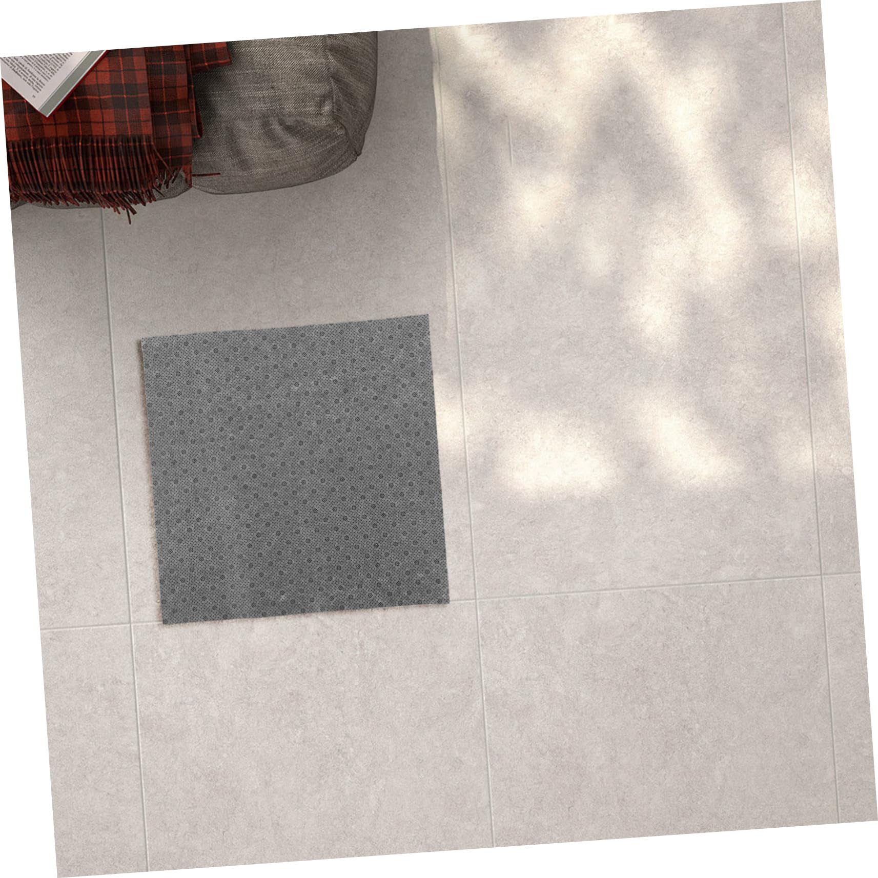 Artibetter 4 Stück rutschfeste Teppichunterlage Stoff für DIY Projekte Strapazierfähige rutschfeste Matte für Zuhause und Büro Waschbar und Wiederverwendbar Teppichunterlage für und Komfort