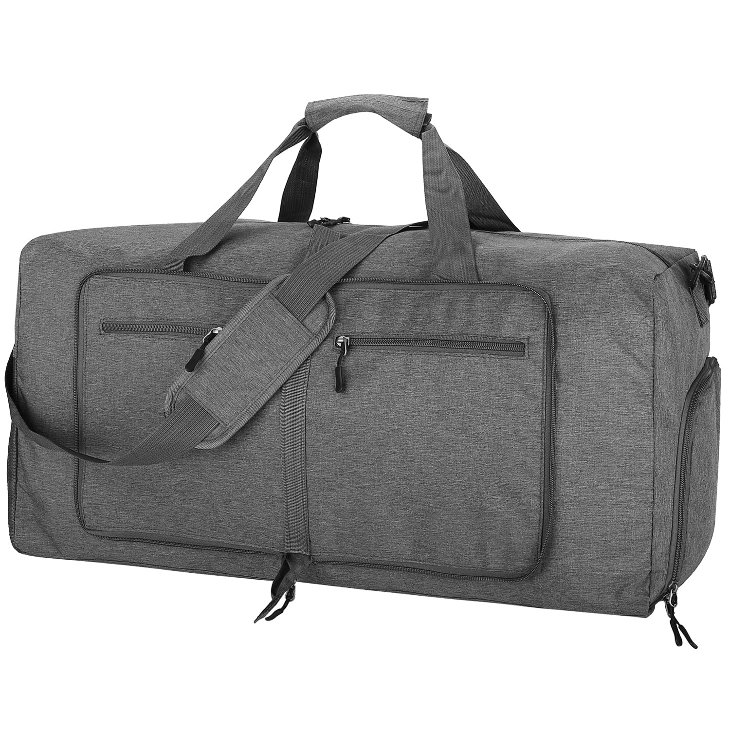 ehsbuy 60L Reisetasche Groß Faltbare Sporttasche Herren Damen mit Schuhfach Taschen Wasserdicht Saunatasche Travel Bag für Sports Urlaub Gym Übernachtung