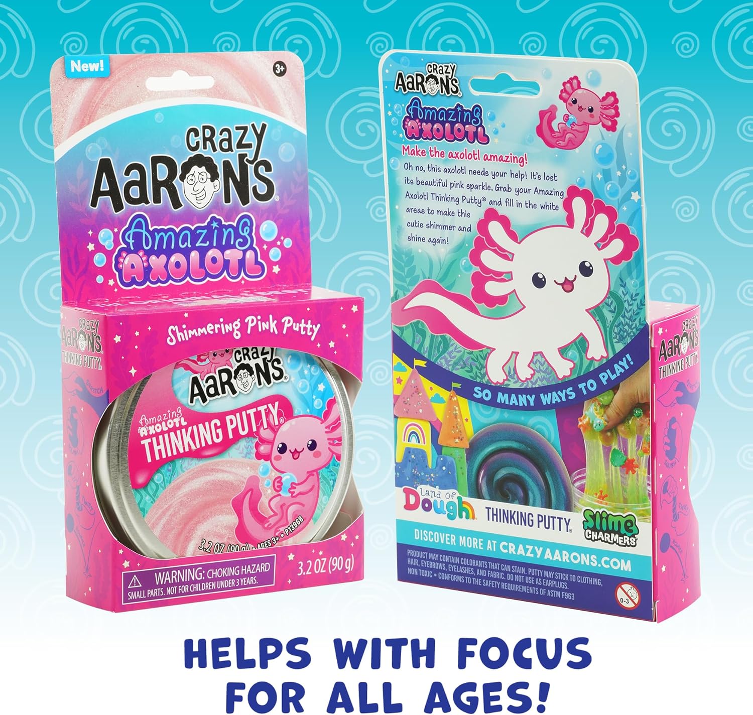 Amazing Axolotl Thinking Putty®