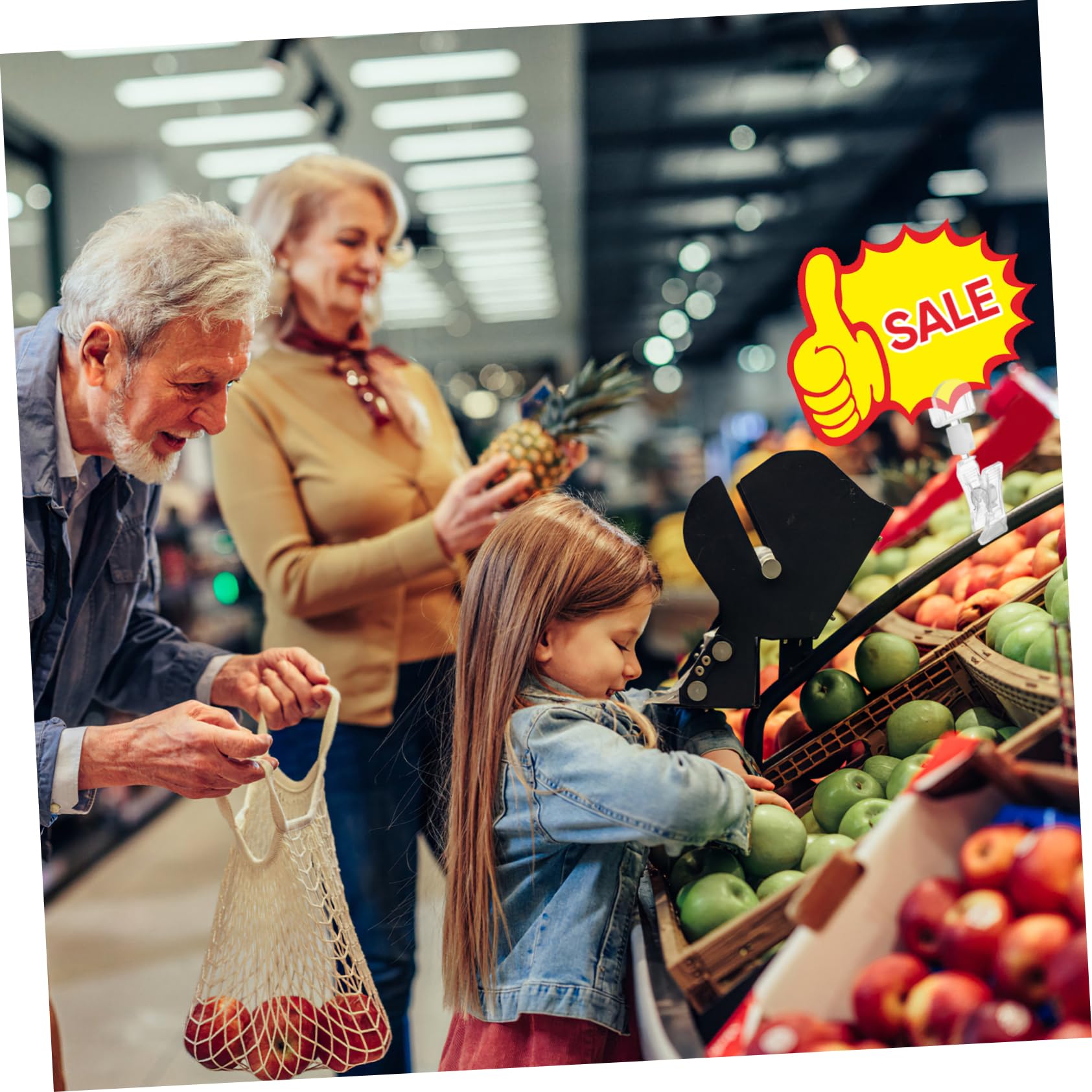 Tofficu 50stücke Teiliges Preisschild-clipset Aus Acryl Drehbare Etikettenhalter Für Tisch Oder Monitor Praktische Preisaufsteller Für Supermärkte Bäckereien Und Buffets