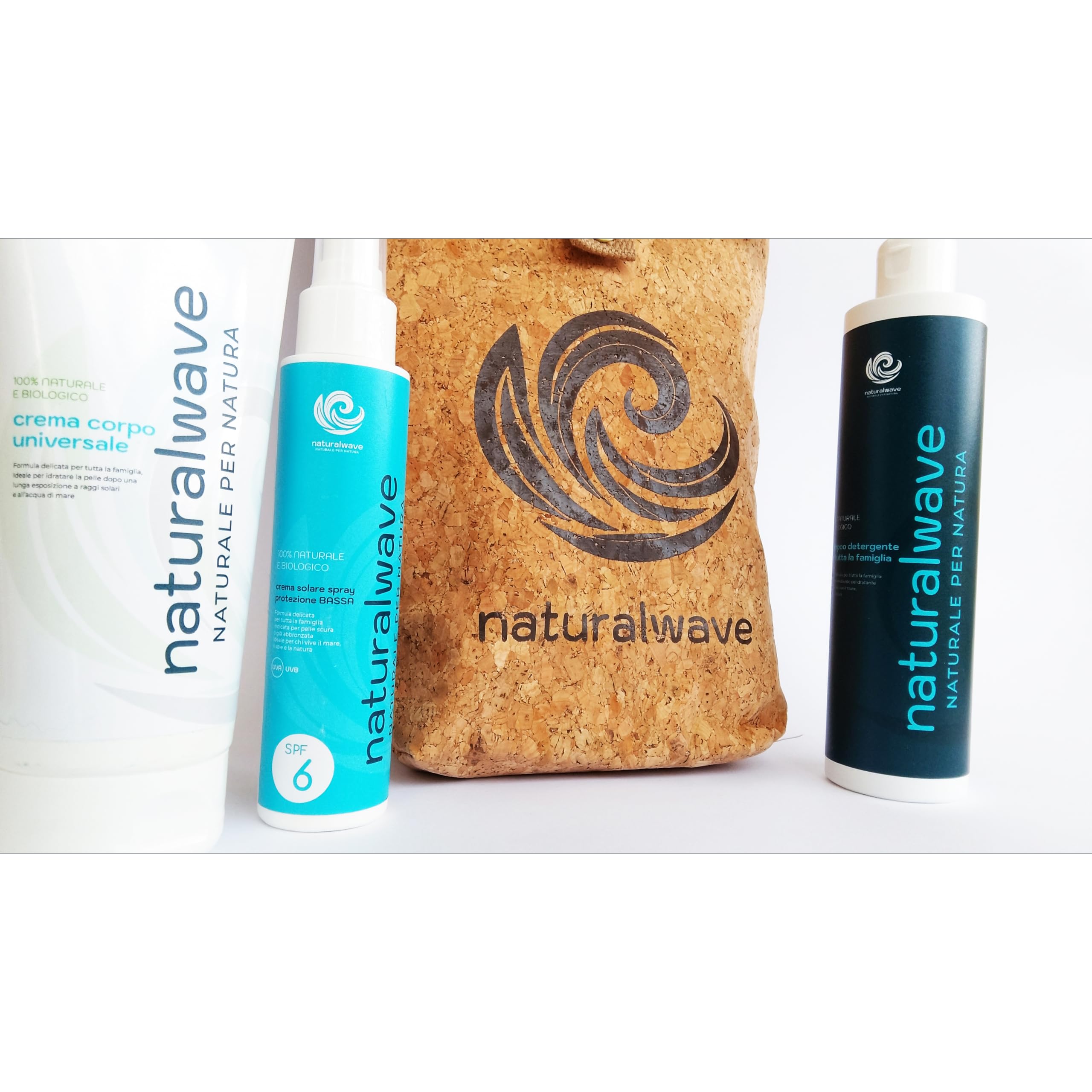 Bio-Hautpflege-Set. Schönheit, Natur und Pflege in einem Geschenk mit unserer zertifizierten Bio-Kosmetik, die in Meerwasser verwendet werden kann, die das Korallenriff respektieren