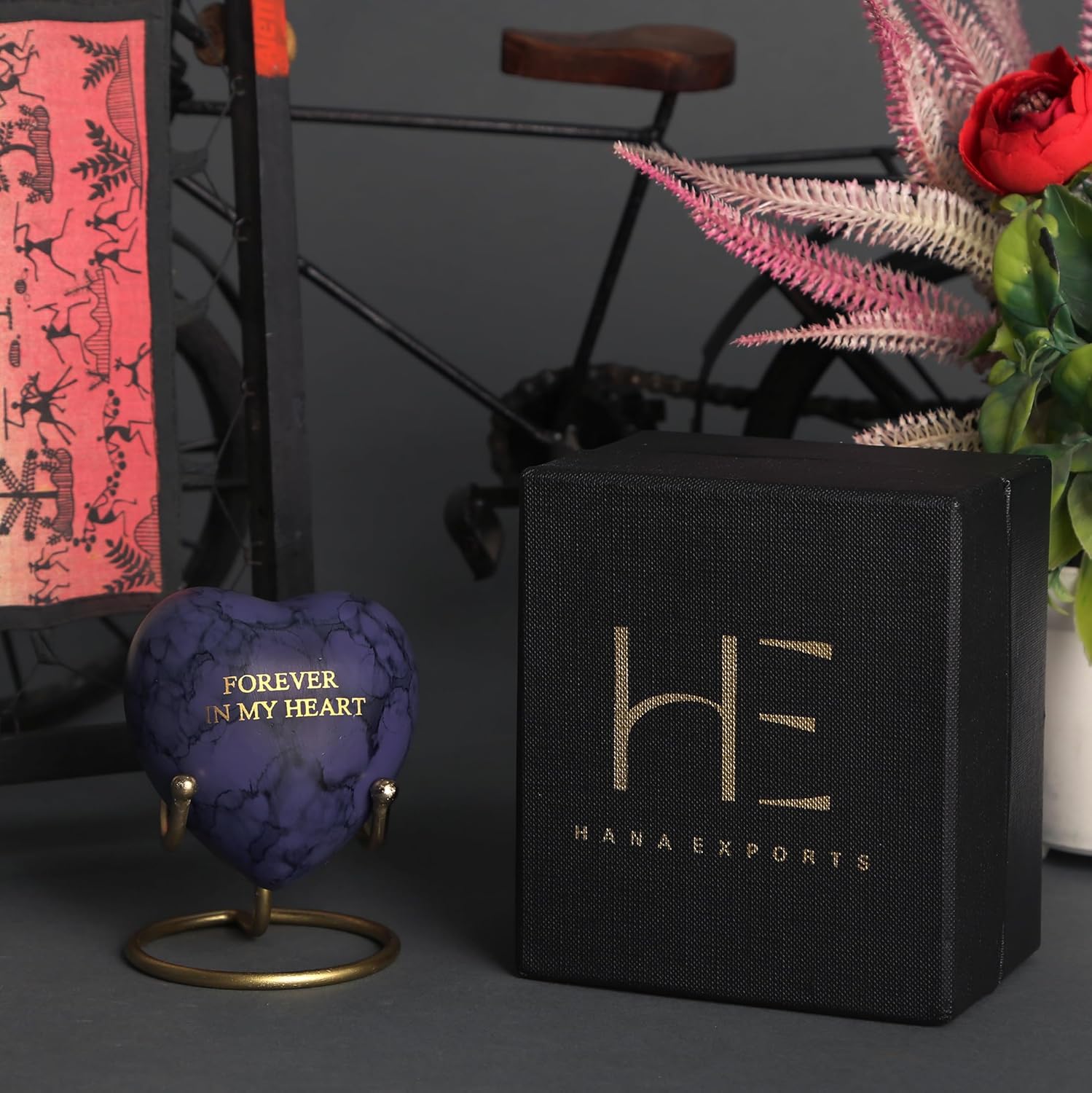 Memorial Heart Keepsake Urn for Ashes | Mini Cremation Urns for Female, Pets or Children | Keepsake Urns for Human Ashes | Memorials Gifts | Forever in My Heart - Image 7