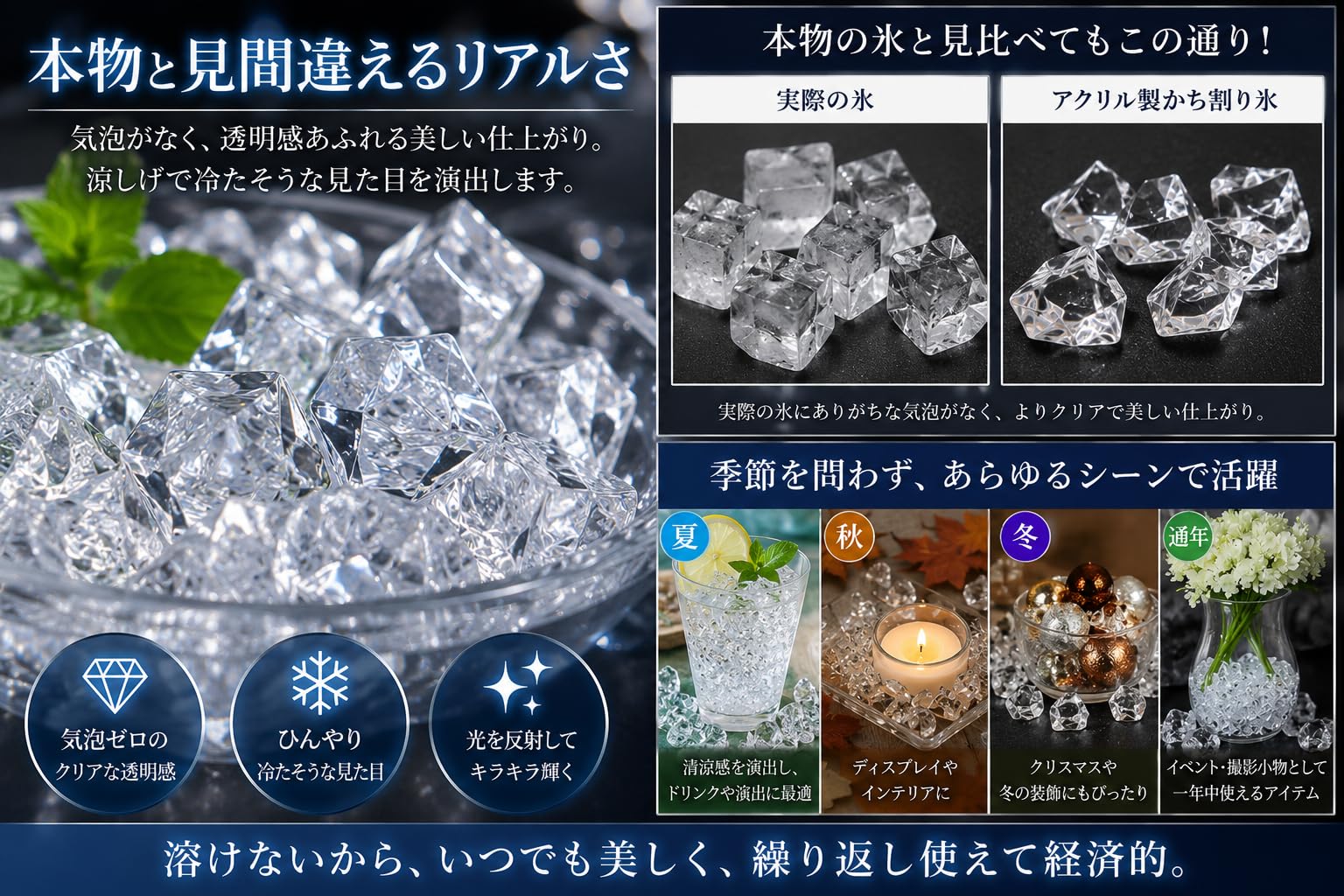 Amazon.co.jp: Bright and Sophia アクリル製 フェイク クラッシュ Amazon.co.jp: Bright and Sophia アクリル製 フェイク クラッシュ