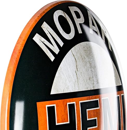 Miniatura 140 de American Art Decor Letrero de metal con forma de cúpula – Decoración retro de habitación para bar, cueva de hombre, garaje, sala de juegos, Corona