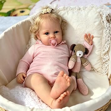 Zero Pam Reborn Baby Dolls Toddler Girl 24 in Realistic Baby Doll Soft Body