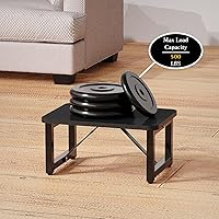 Vista 63 de Taburete de pie para adultos y niños, taburete resistente para armario, taburete de pie resistente para cocina, baño, dormitorio, soporta hasta 500