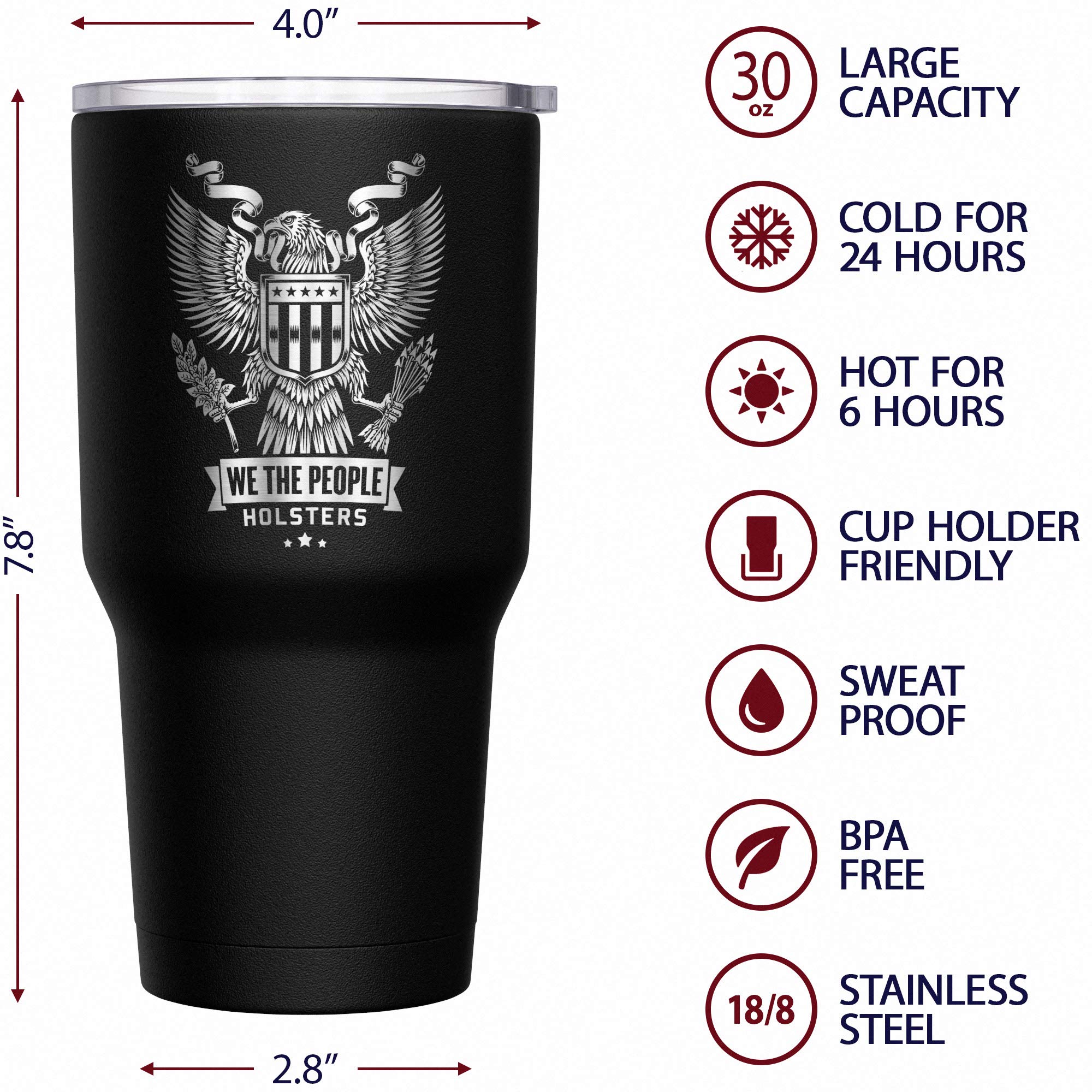 black matte coffee cup Nankei Black Tea Cup main image 0