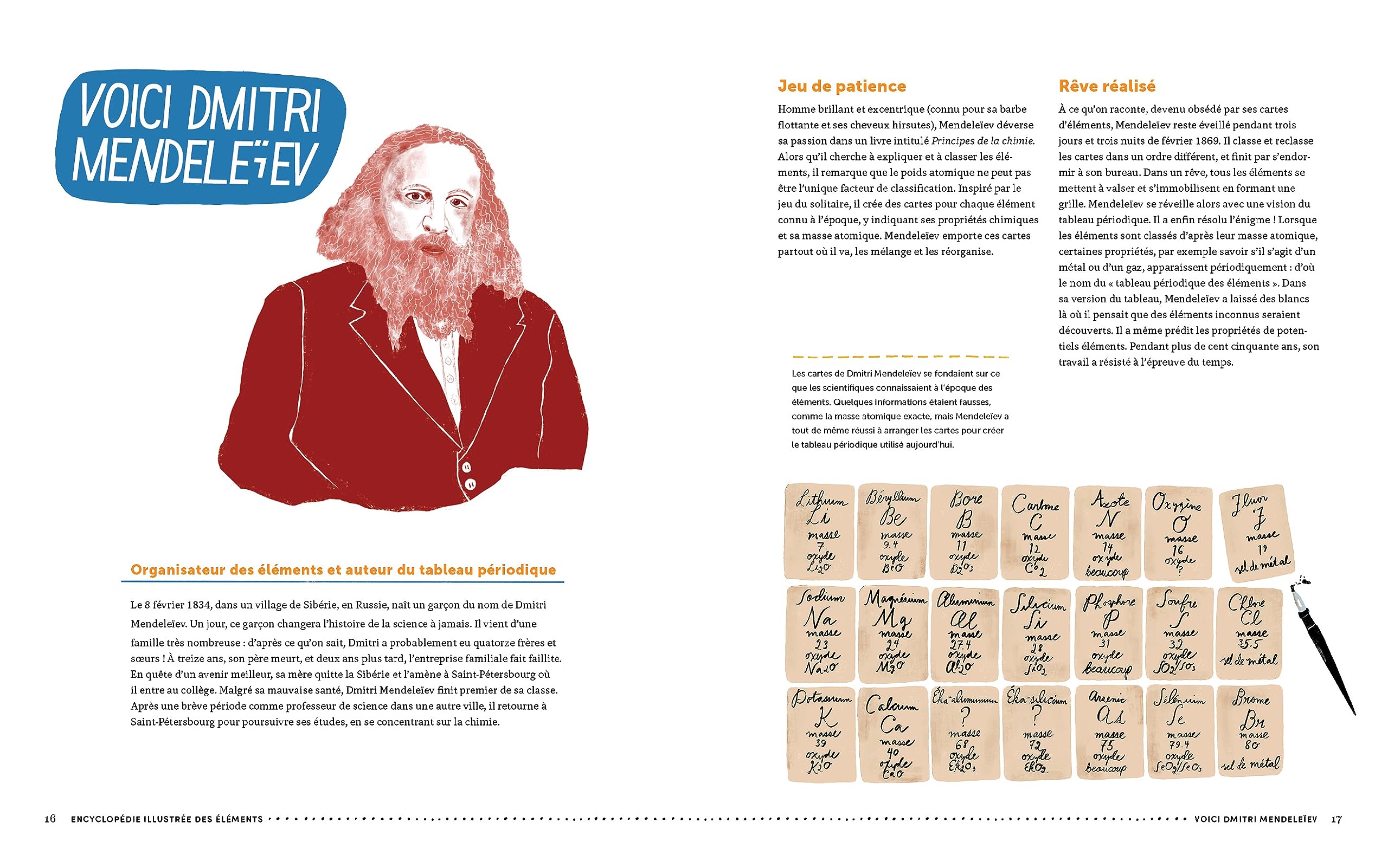 L'encyclopédie illustrée des éléments: À la découverte des atomes qui constituent l'univers