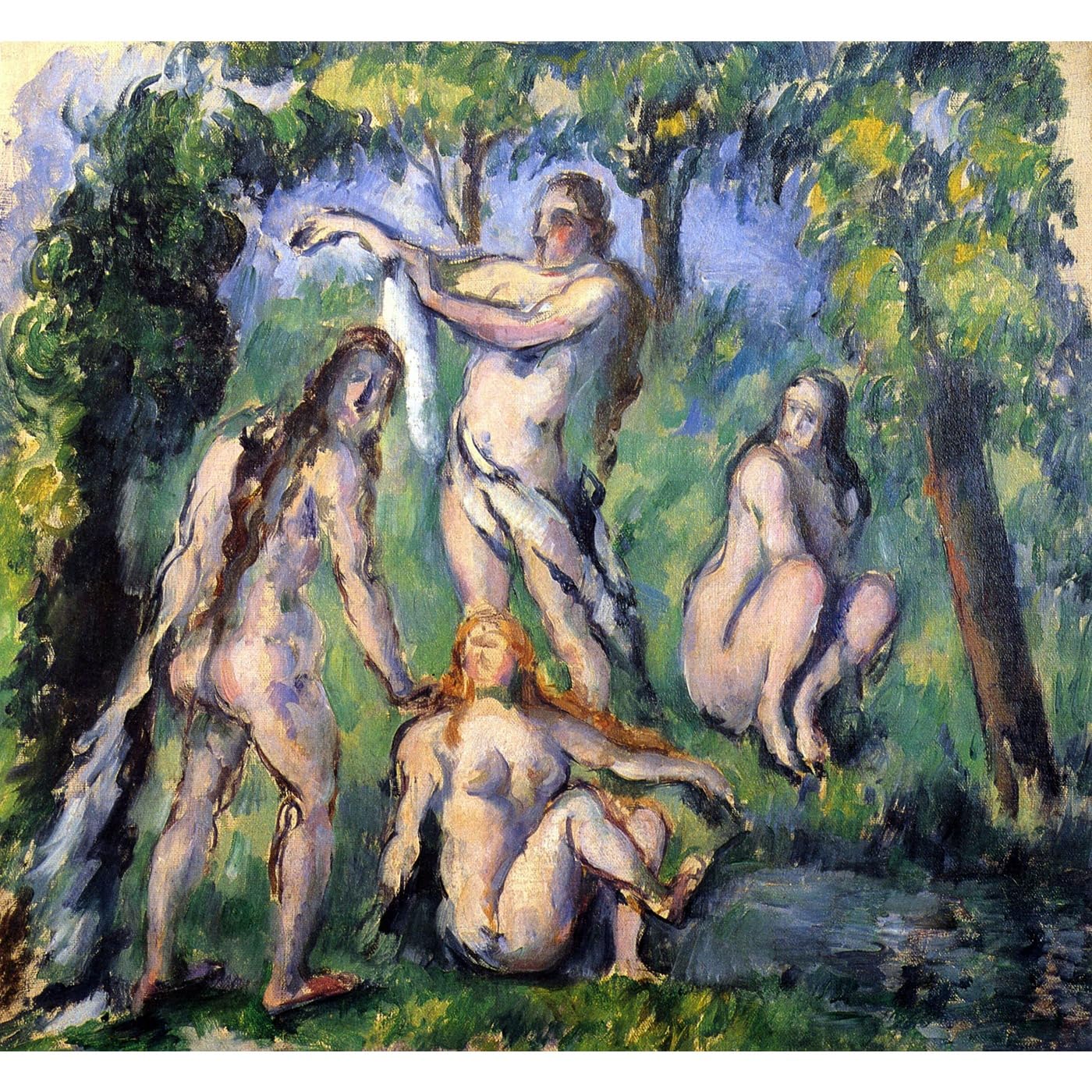 Impression sur toile Cezanne excellente idée cadeau décoration