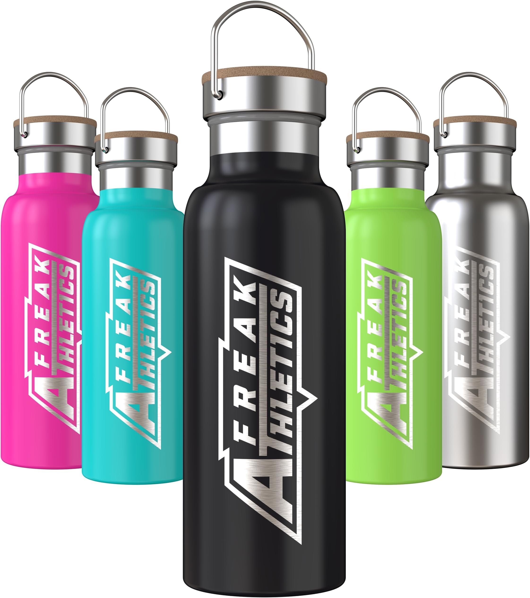 Stainless Steel Water Bottle Metal Vacuum Insulated Outdoor Sports ...