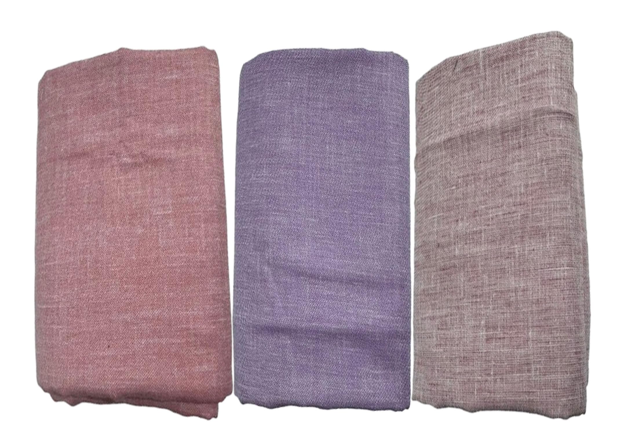Pack of 3 Unstitched Shirt Fabric for Men – Premium Cotton Blend, Soft & Breathable Material, Multicolor Formal & Casual Wear (Light Grey, Pink, Lavender)-image-36