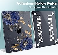 Vista 73 de TWOLSKOO for M4 MacBook Air 13.6 inch Case 2025-2022 Release M4 A3240 M3 A3113 M2 A2681, Plastic Hard Shell & Screen Protector & Keyboard Cover &