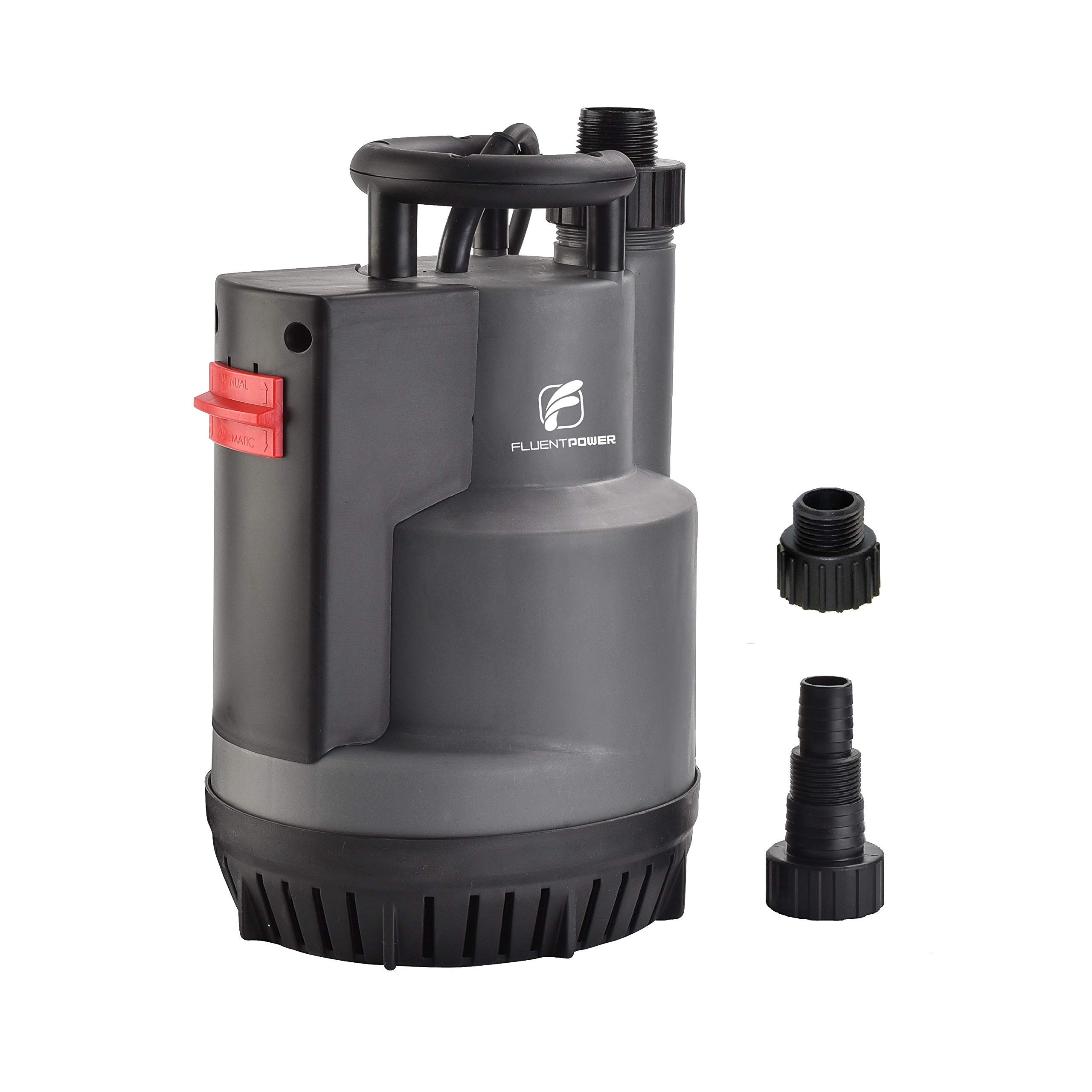 Buy FLUENTPOWER 1/2HP Sump Pump 2200GPH Submersible Utility Pump, Max