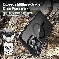 Vista 3 de ESR Magsafe - Funda magnética para iPhone 14 Pro, de cuerpo completo, de grado militar, a prueba de caídas, para iPhone 14 Pro, con protector