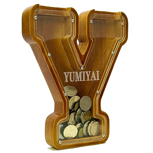 Vista 54 de Personalized Wooden Alphabet Piggy Bank-Kids Piggy Bank-Boys Girls Piggy Bank-Coin Piggy Bank-Bank-Can be Used as Christmas-Birthday Gift-Kids Gift