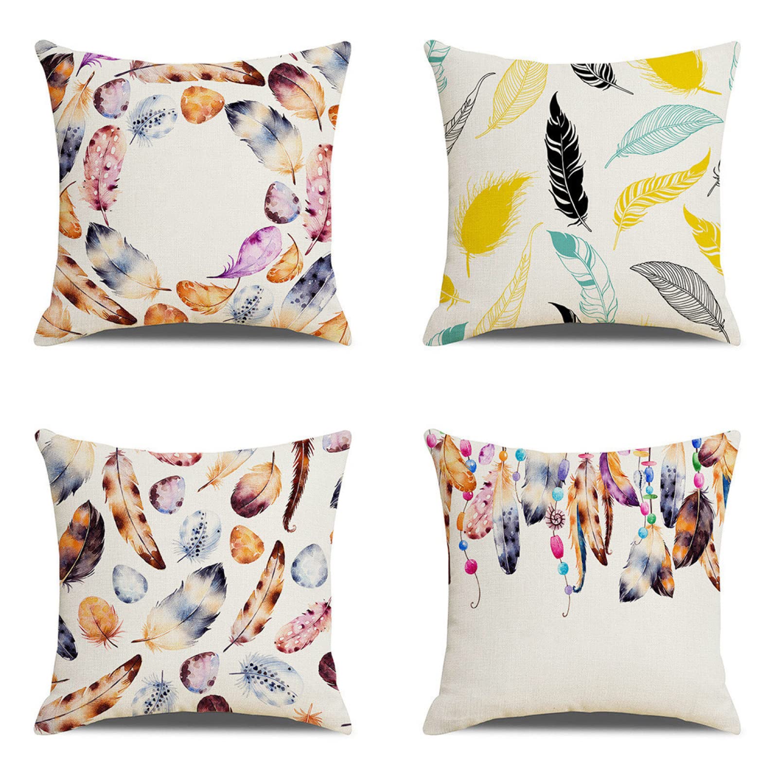 Taie d'oreiller 60x60cm idéale pour sublimer les housses de coussin de canapé du salon
