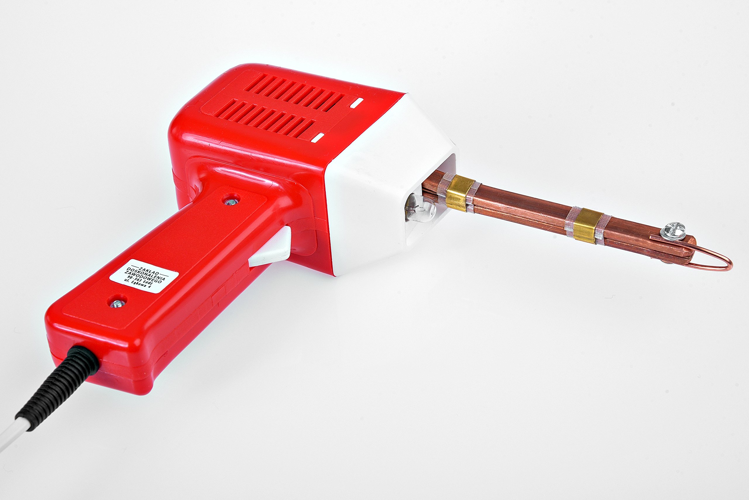 Pistolet lutowniczy lt125 W, długotrwała lutownica, miedź z grotem strzałki, wyprodukowana w Europie
