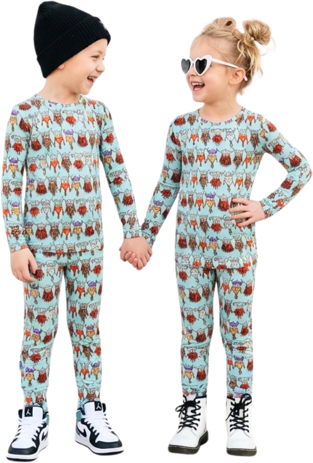 Dreamiere Two Piece Pajama Set | Boys-Girls | Toddler Sleepwear | Matching Family Pajama | Lightweight, Comfortable for Skin